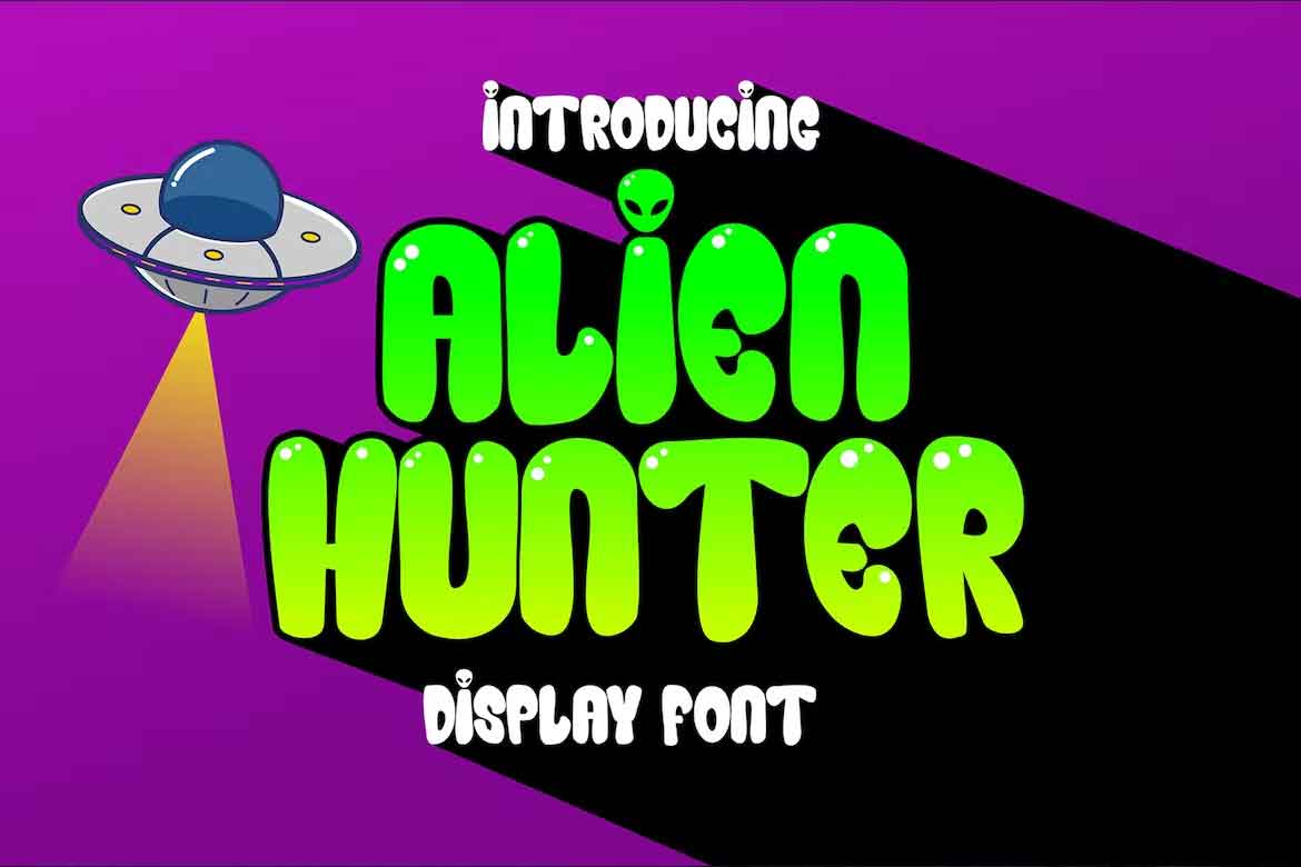 Alien Hunter Font