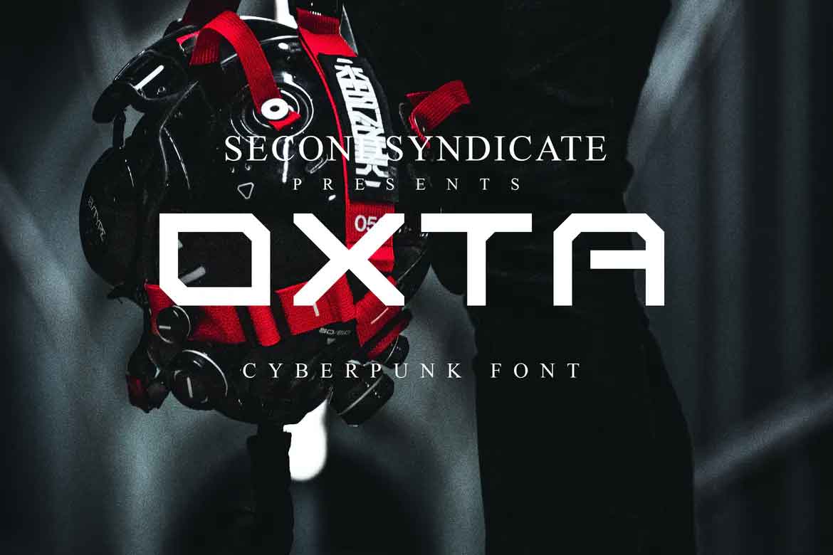 Oxta Cyberpunk Font