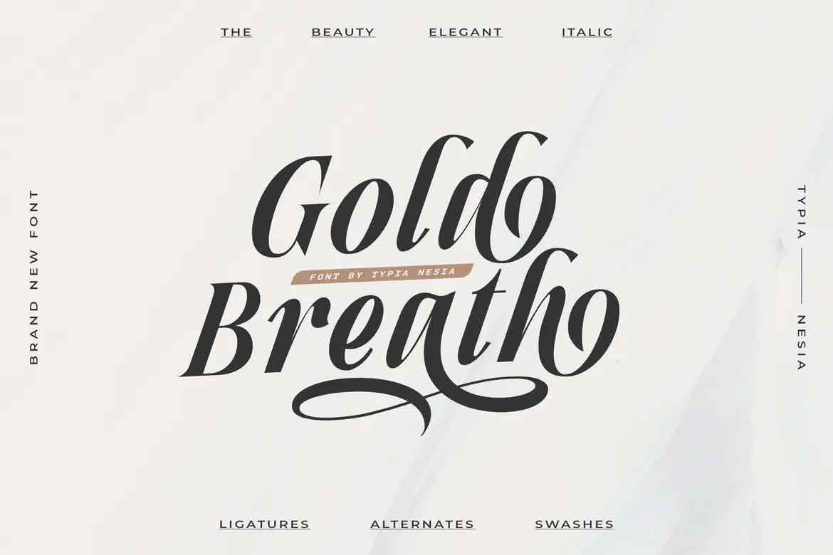 Gold Breath Font