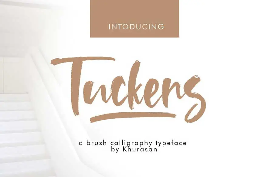 Tuckers Brush Font