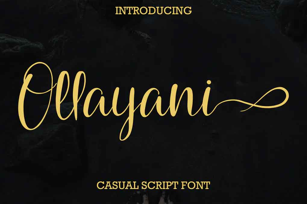 Ollayani Font