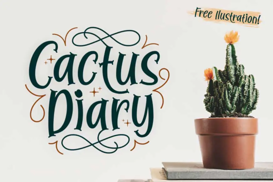 Cactus Diary Font