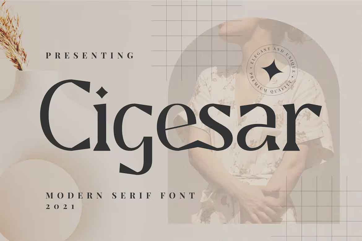 Cigesar Font