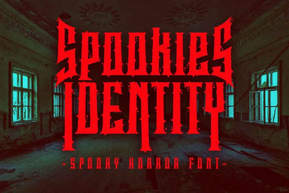 Spookies Identity Font