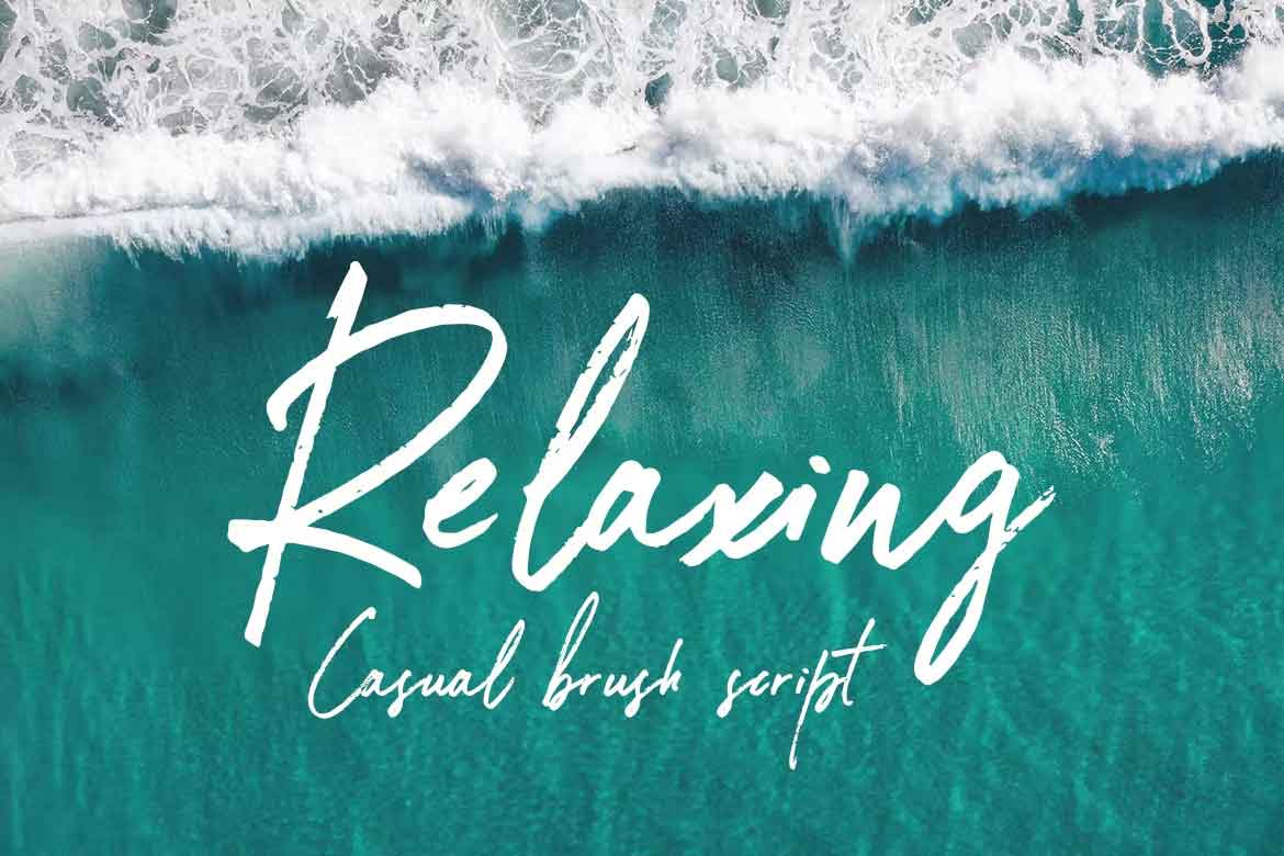 Relaxing Font