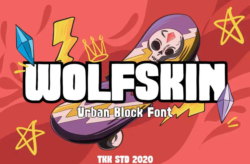 Wolfskin Font