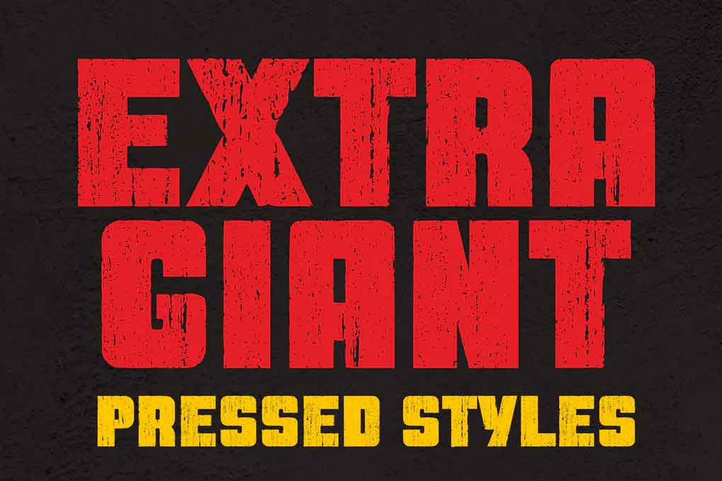 Extra Giant Pressed