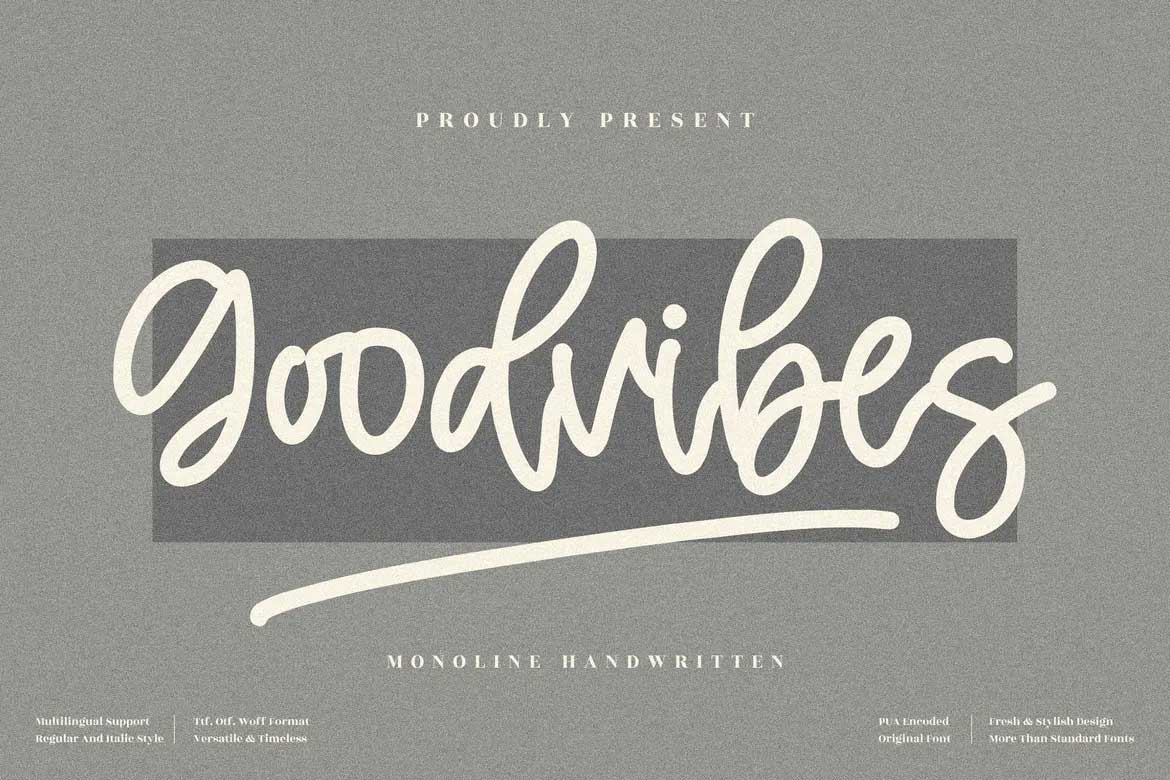 Goodvibes Font