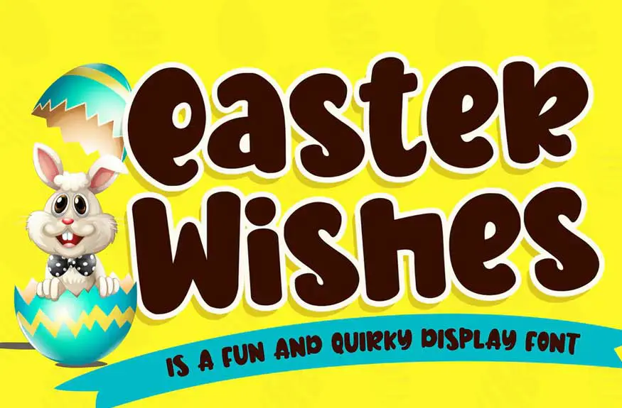 Easter Wishes Font
