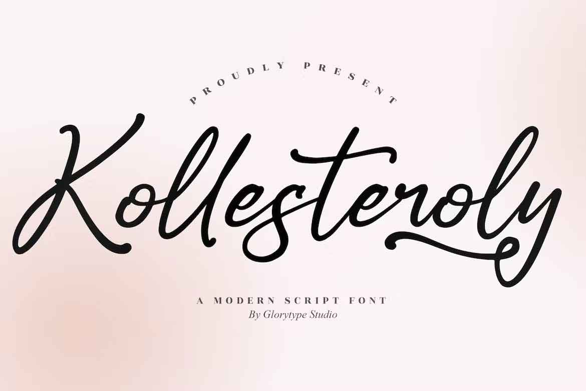 Kollesteroly Font