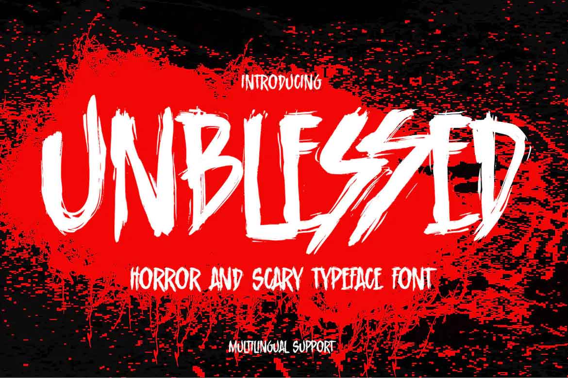 Unblessed Font