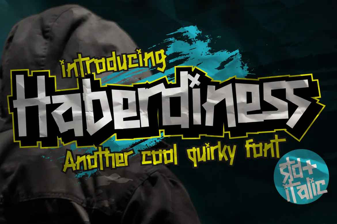 Haberdiness Font