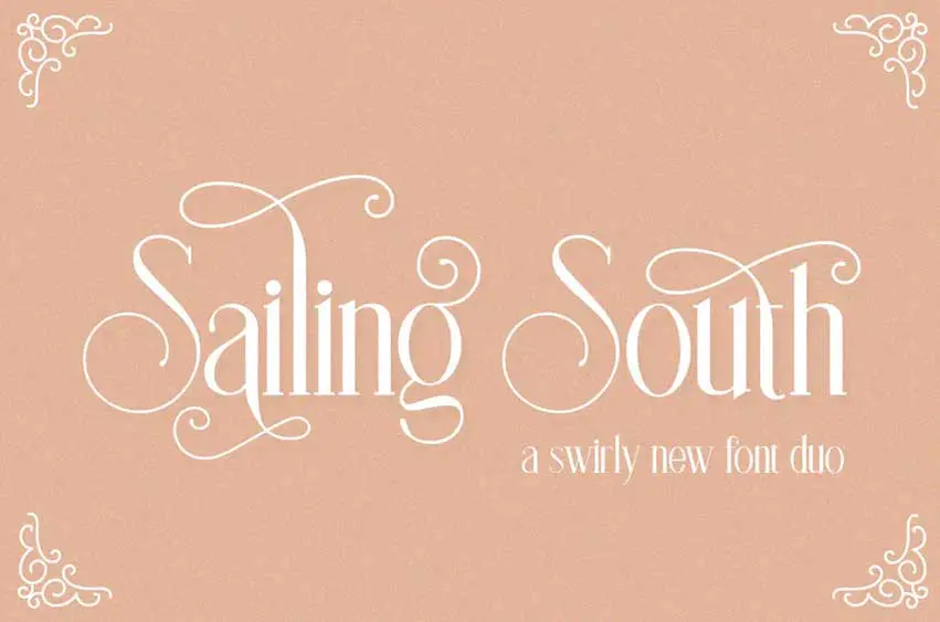 Sailing South Font Duo