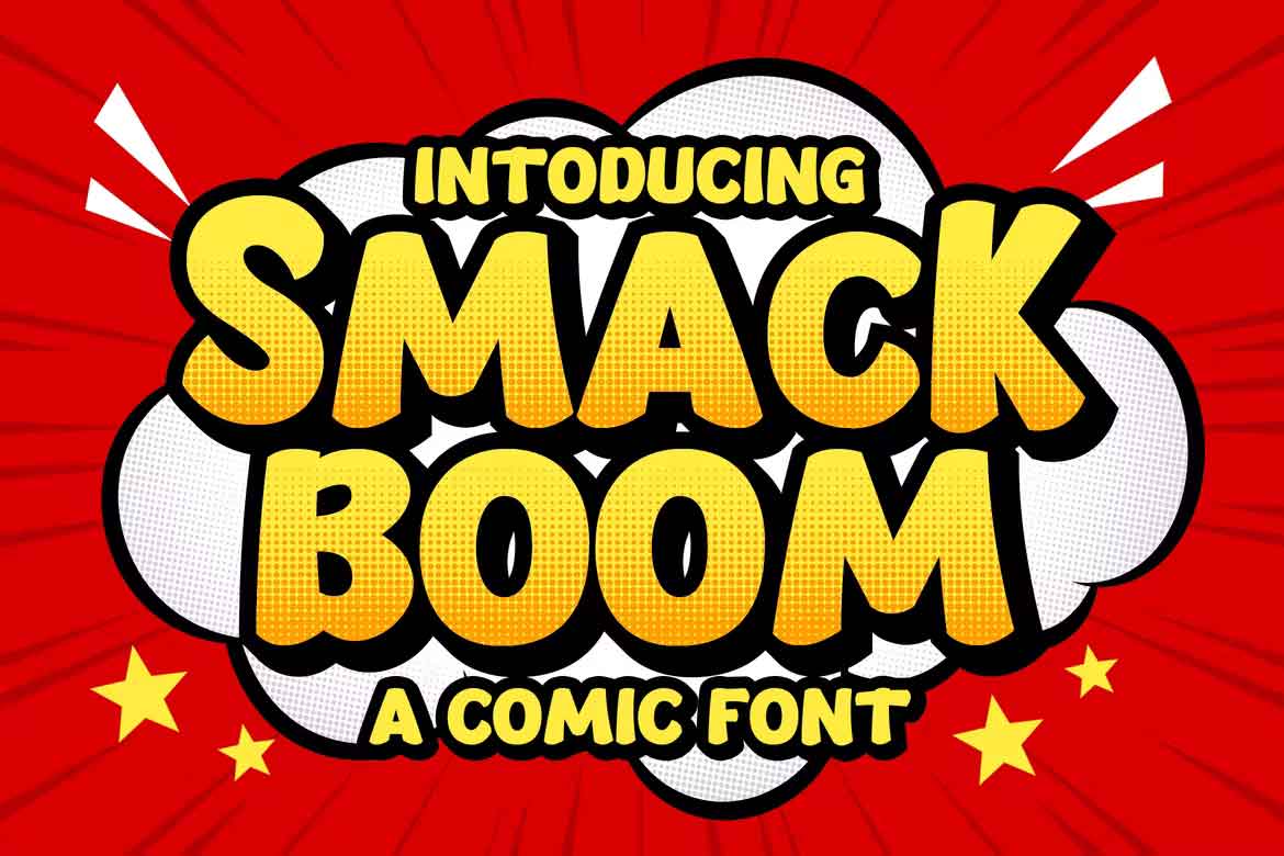 Smack Boom Font