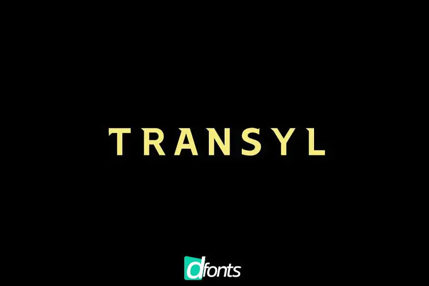 TRANSYL - Elegant Display Typeface