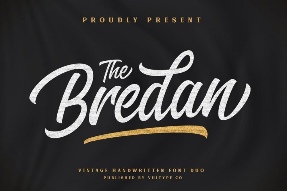 Bredan Vintage Script