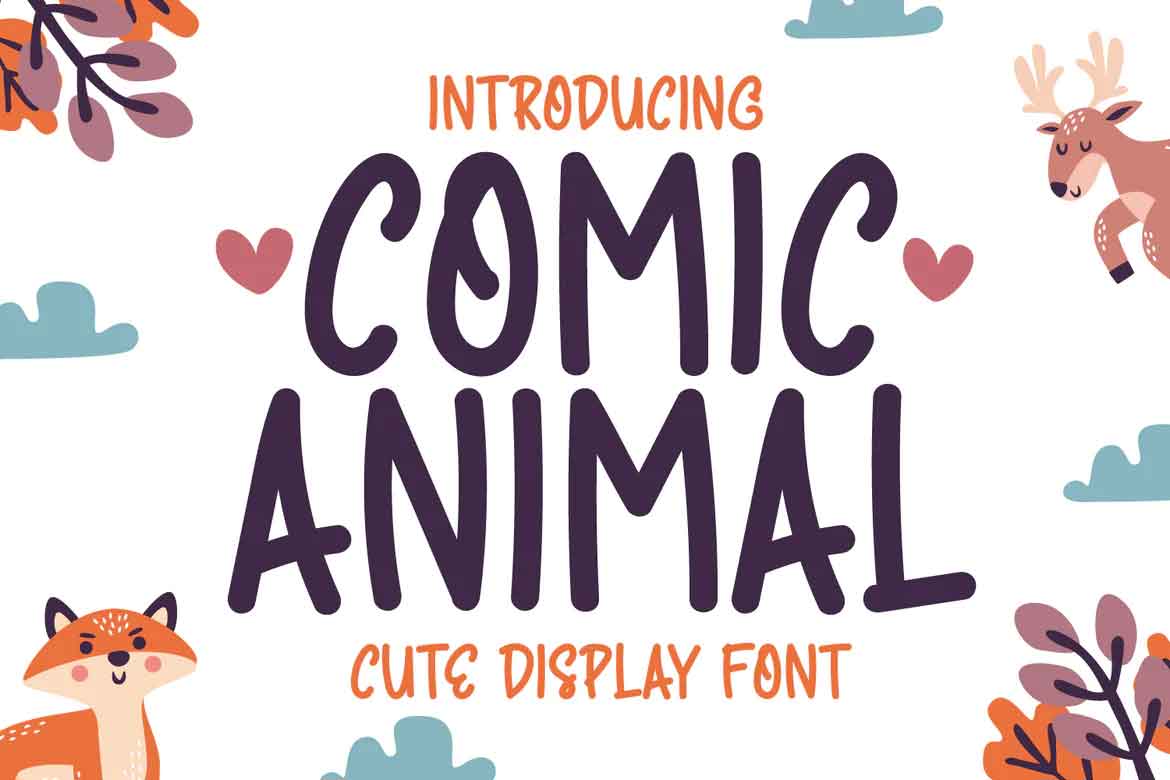 Comic Animal Font