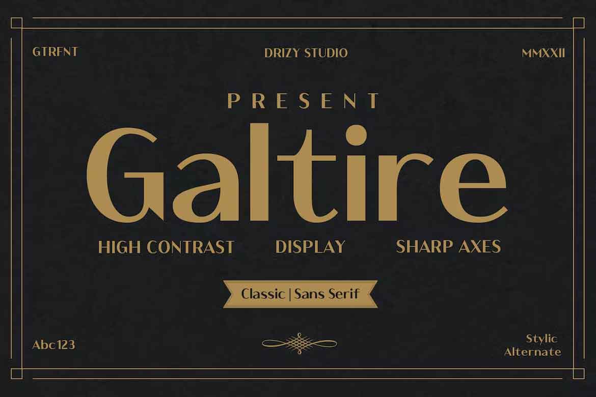 Galtire Font