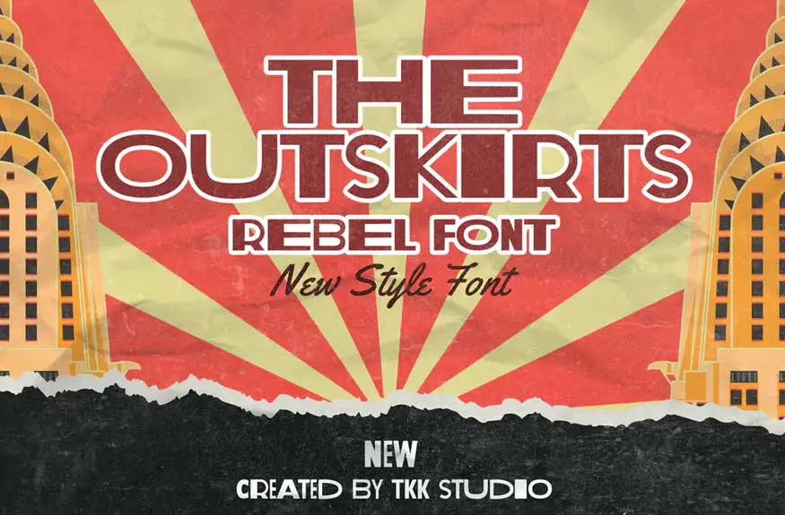 The Outskirts Font