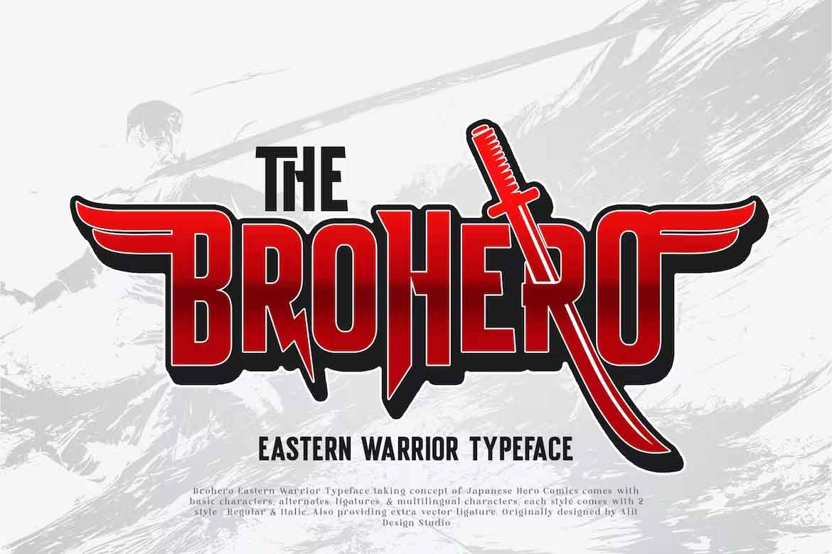 Brohero Font