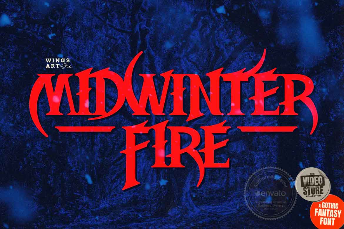 Midwinter Fire Font