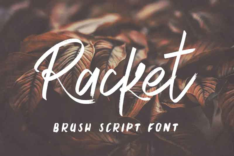 Racket Font