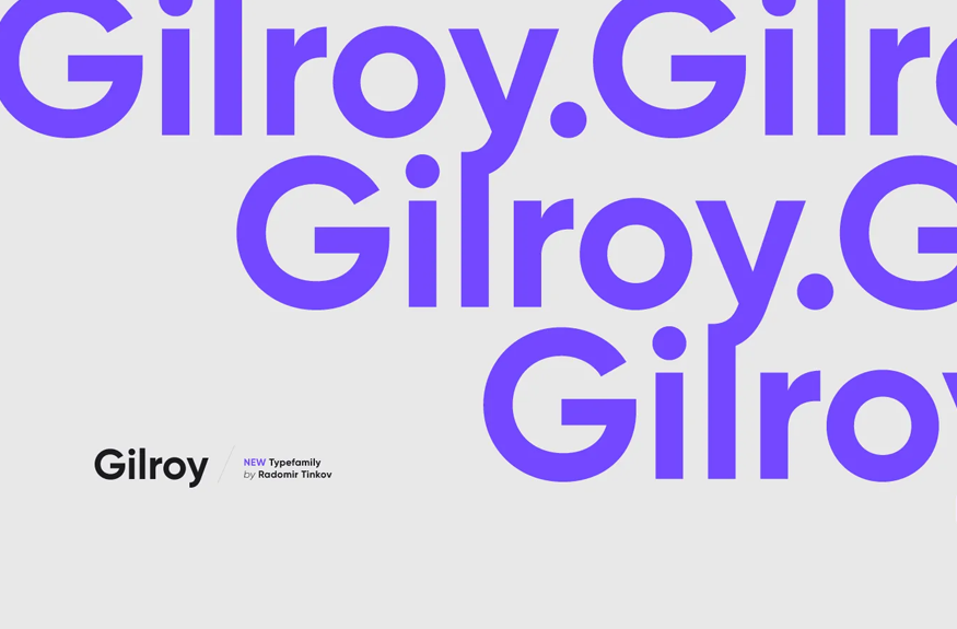 Gilroy Font