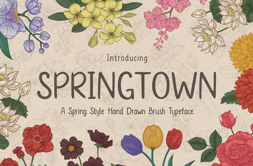 Springtown Font