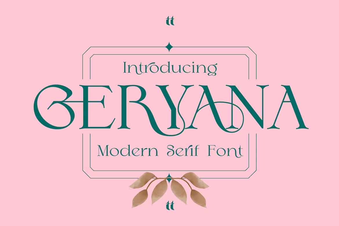 Geryana Font