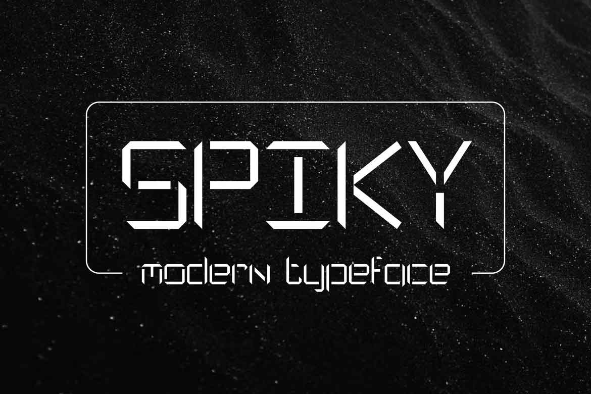 Spiky Font