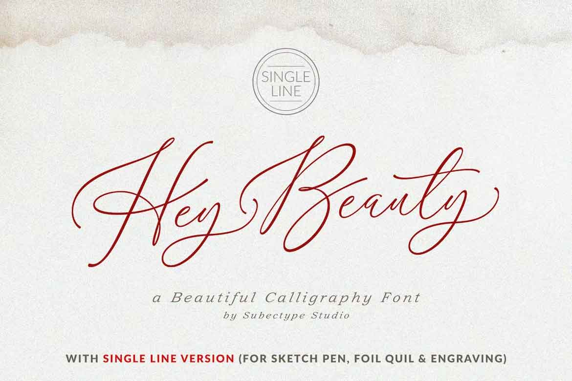 Hey Beauty Font