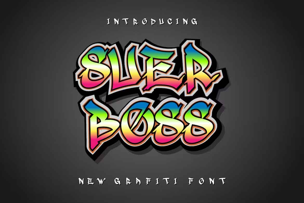 SuerBoss Font