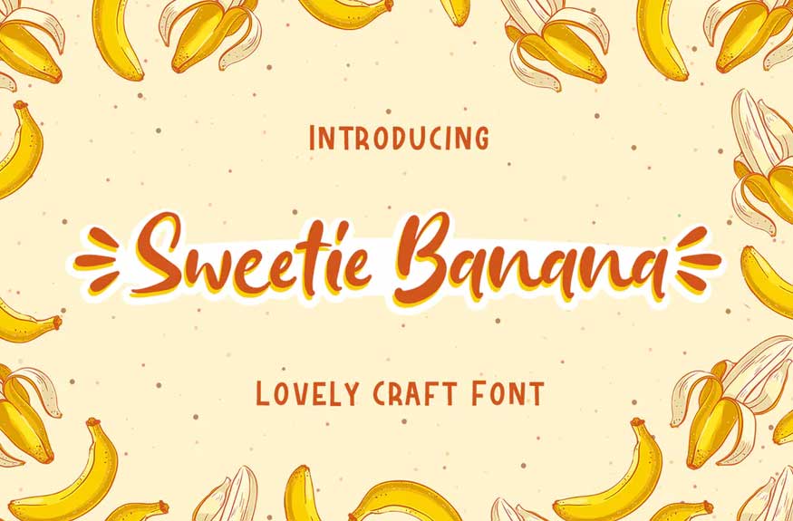 Sweetie Banana - Lovely Craft