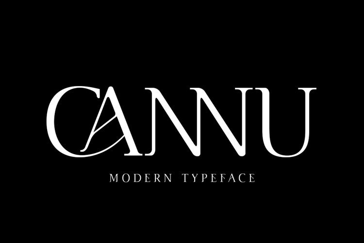 Cannu - Modern Typeface