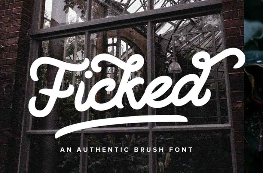 Ficked Font