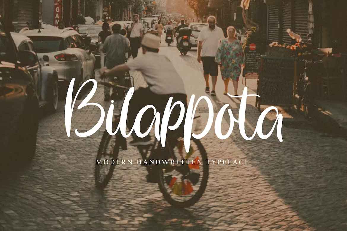 Bilappota Font