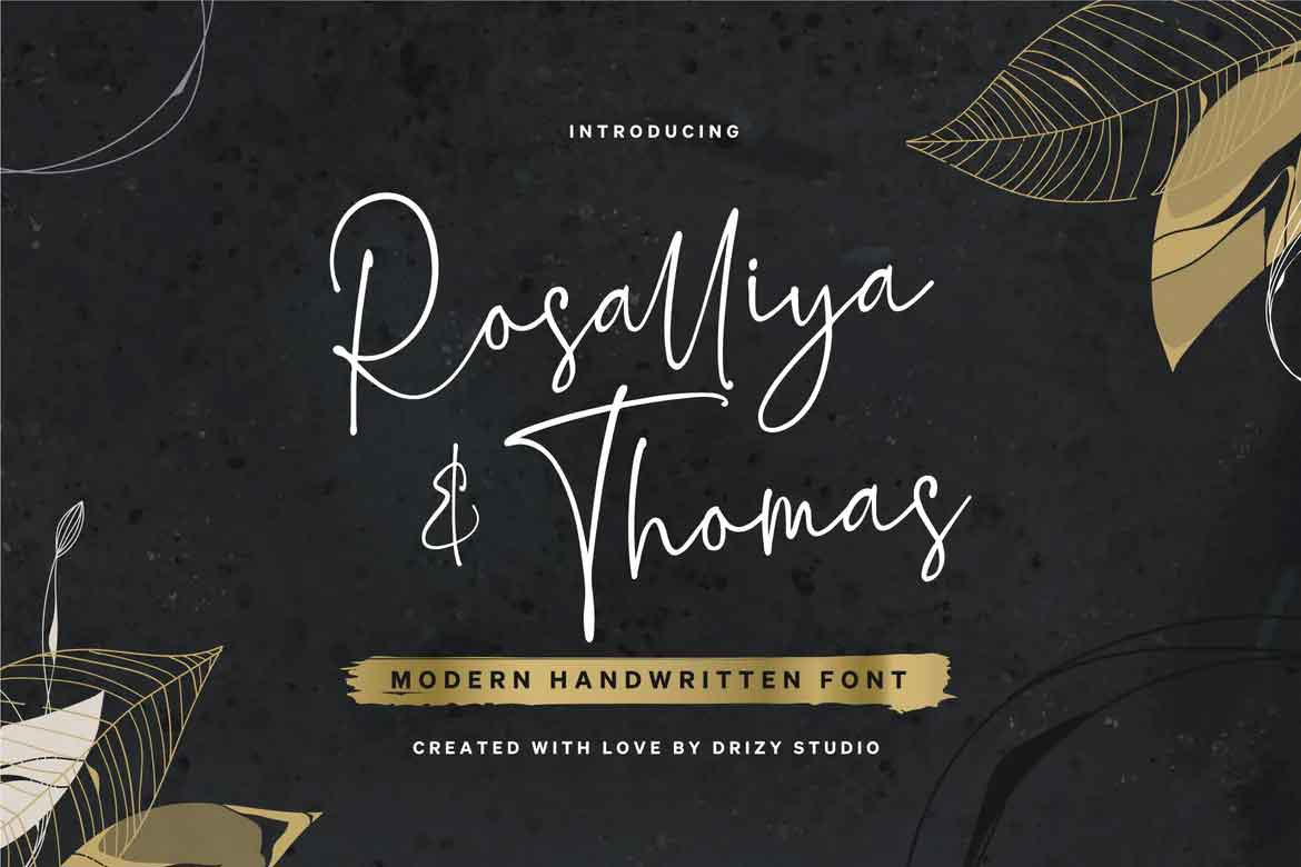 Rosalliya & Thomas Font