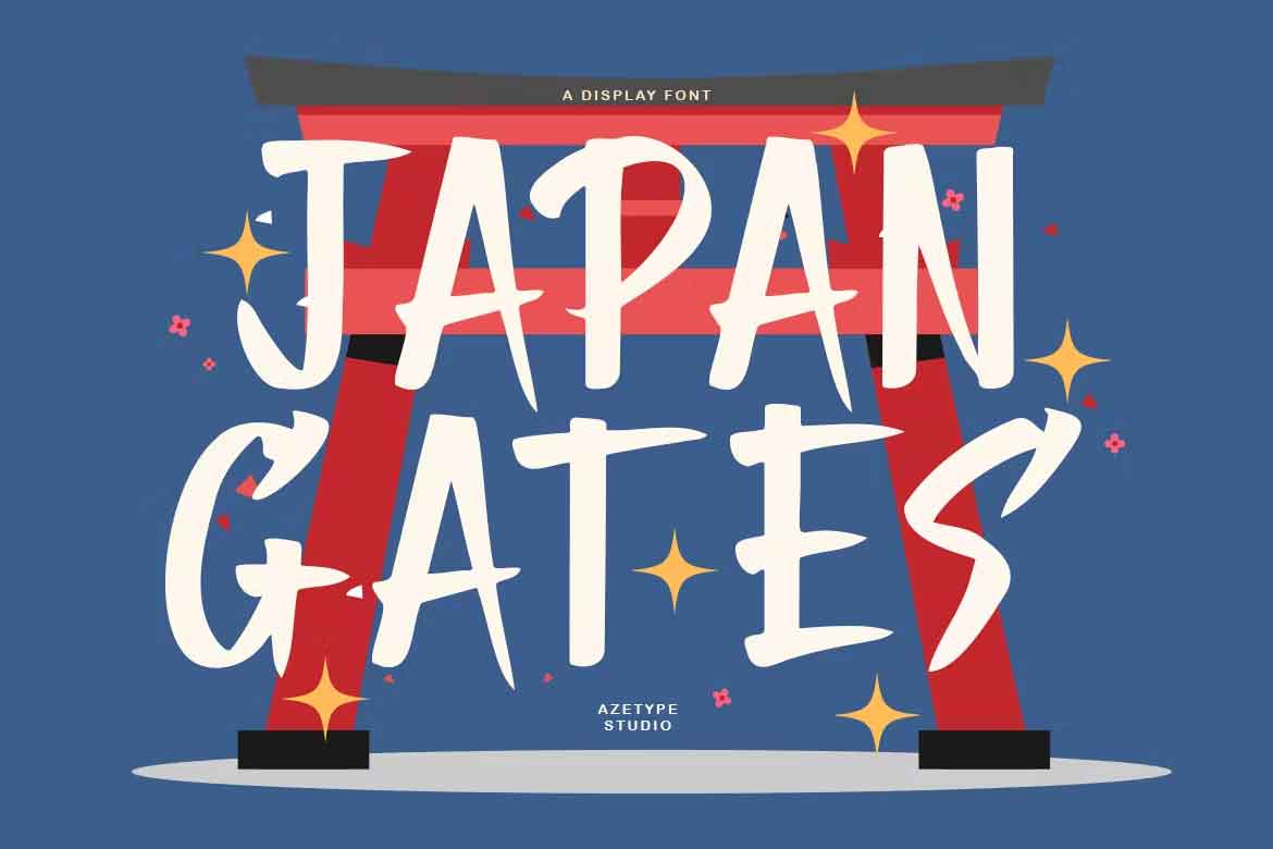 Japan Gates Font