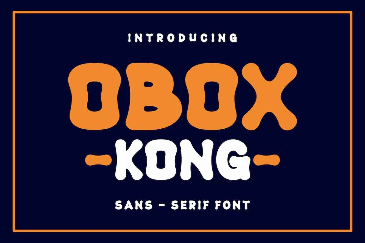 Obox Kong Font