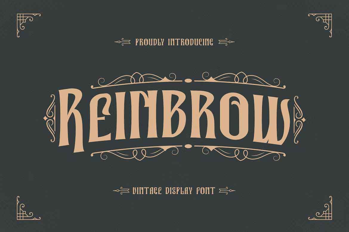 Reinbrow Font