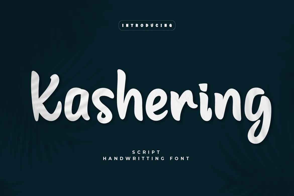 Kashering Font