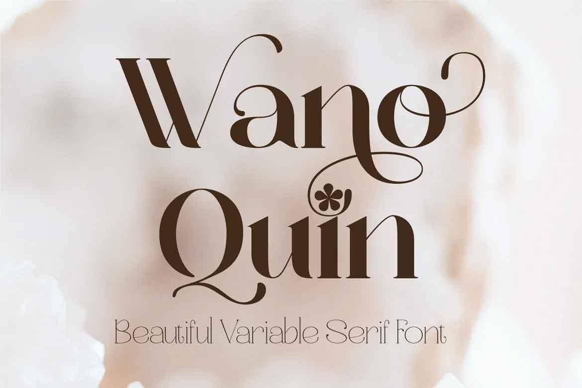 Wano Quin Font