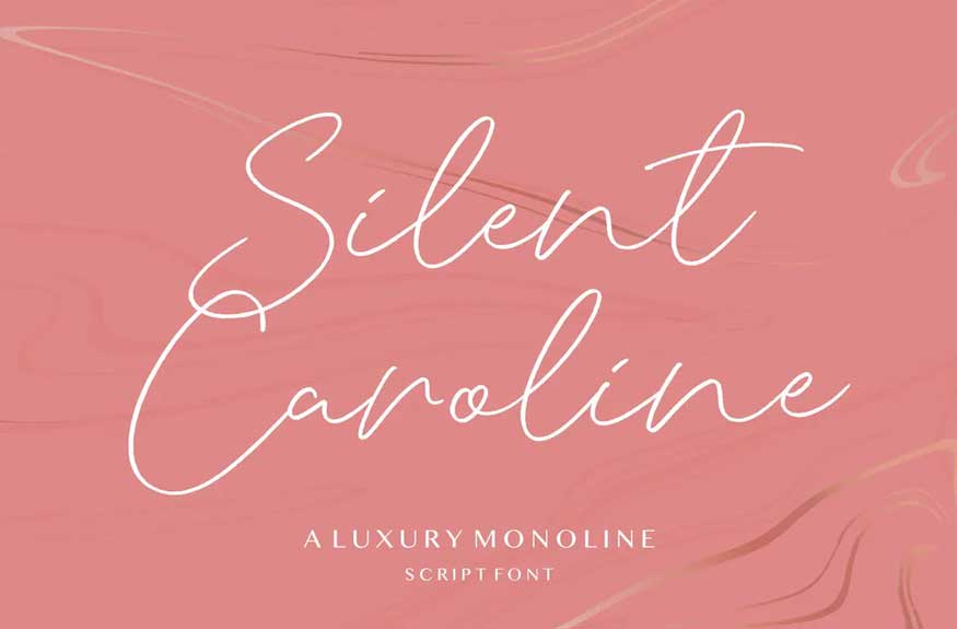 Silent Caroline Script Font