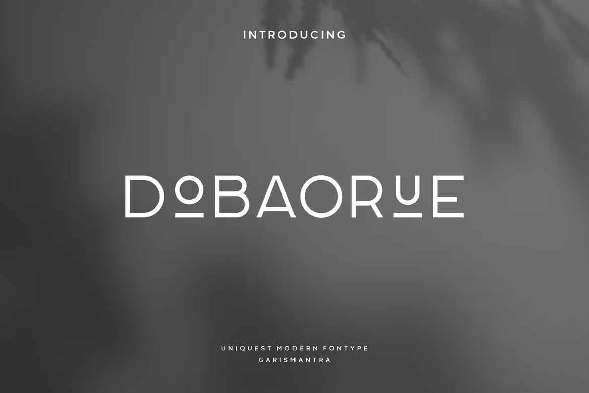 Dobaorue Font