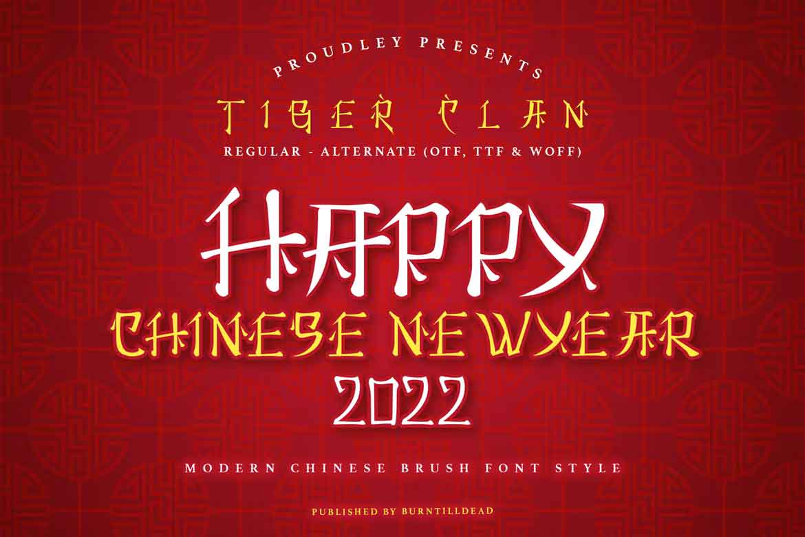 Tiger Clan Font