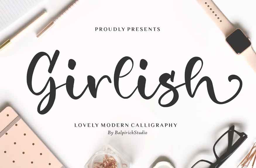 Girlish Font