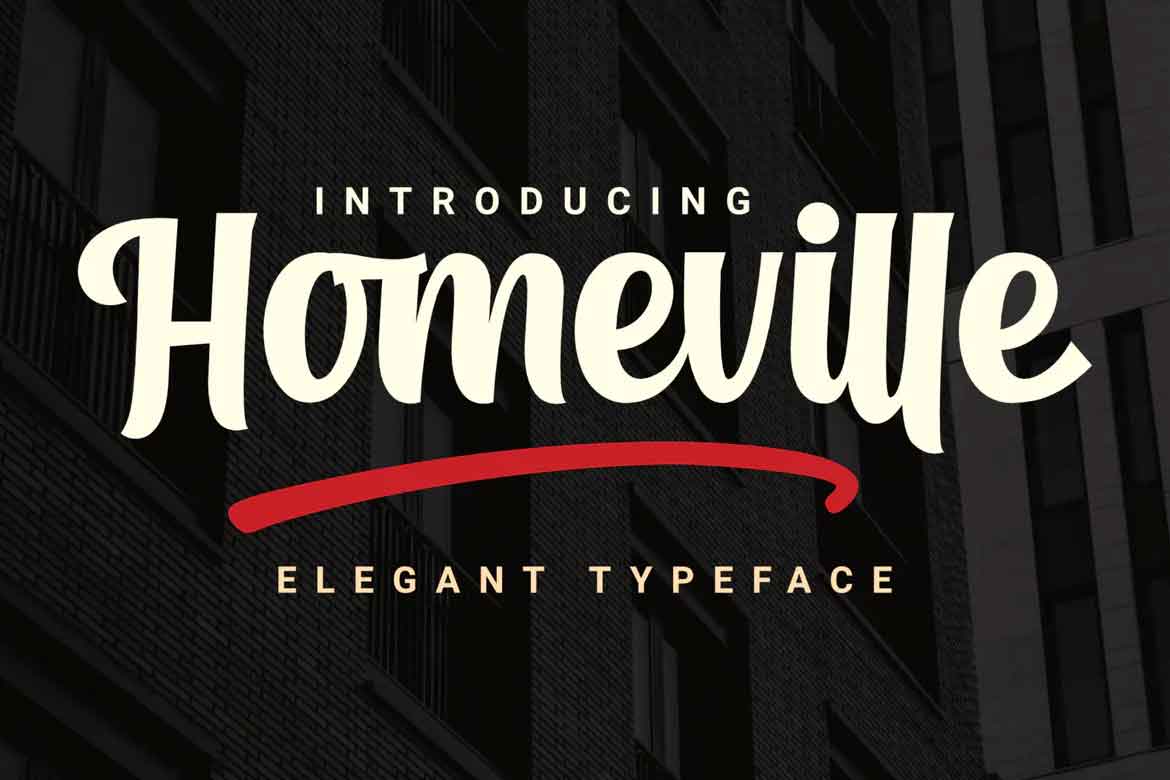 Homeville Font