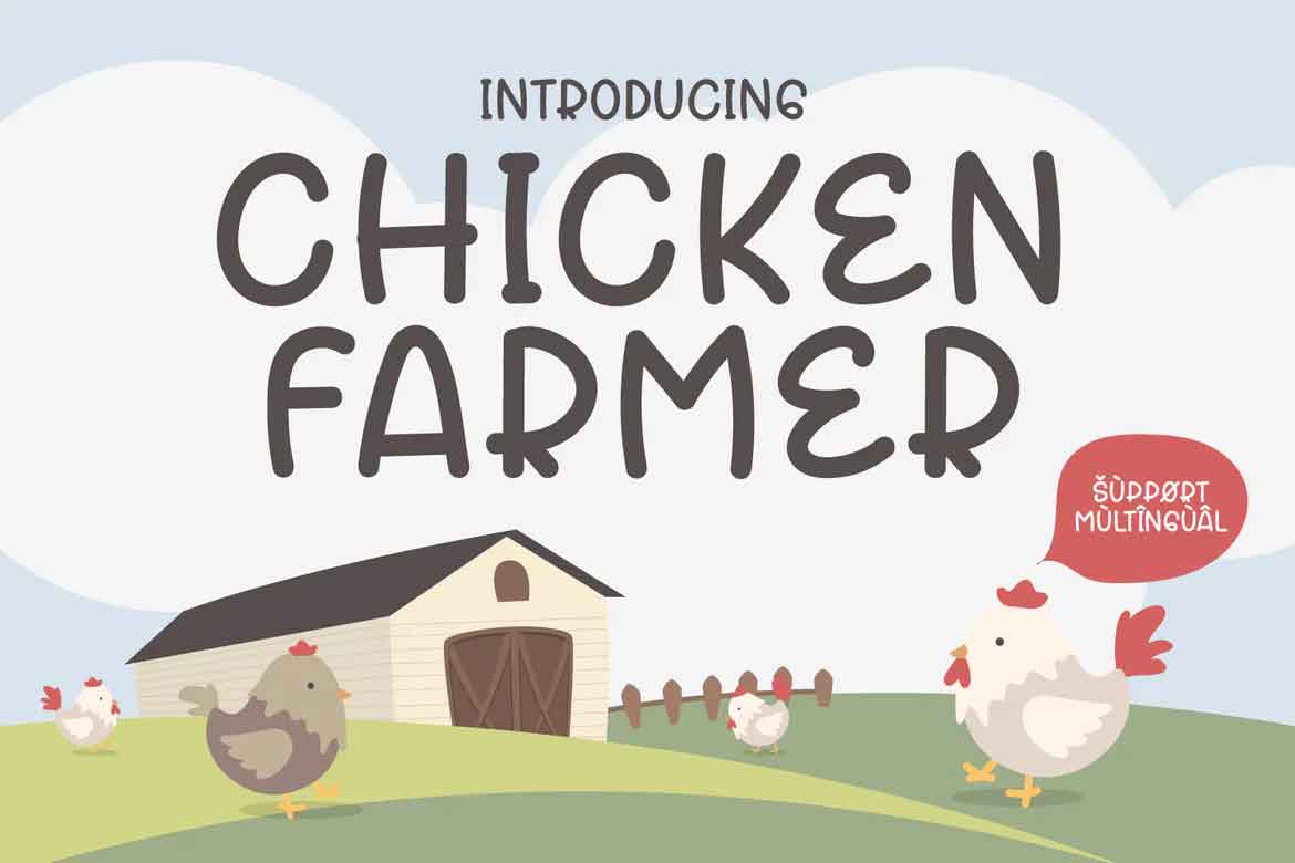 Chicken Farmer Font