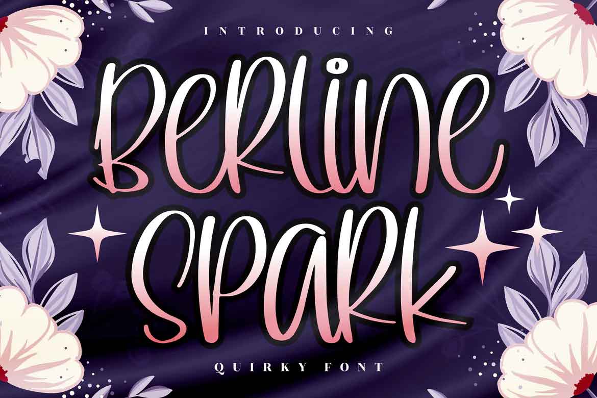 Berline Spark Font