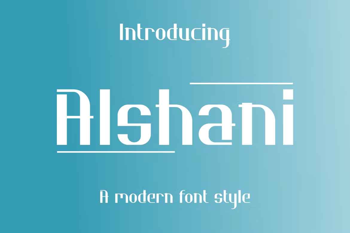 Alshani Font